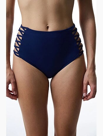 High fashion slip bikini a vita alta penti