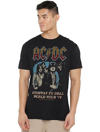 Highway world tour 79 maglietta uomo - acdc