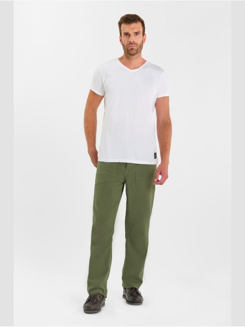 HOBO W pantaloni larghi e larghi Cachi - Kiabi