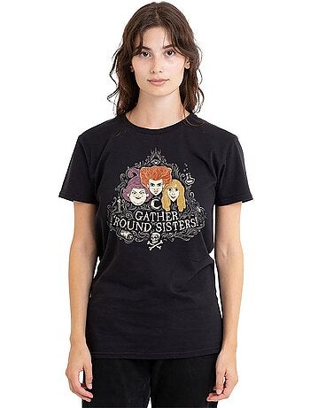 Hocus Pocus Gather Round Sisters Maglietta Sorelle Sanderson Adulto Unisex