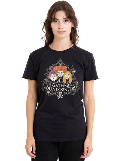 Hocus Pocus Gather Round Sisters Maglietta Sorelle Sanderson Adulto Unisex - Kiabi Hocus Pocus Gather Round Sisters Maglietta Sorelle Sanderson Adulto Unisex - Kiabi