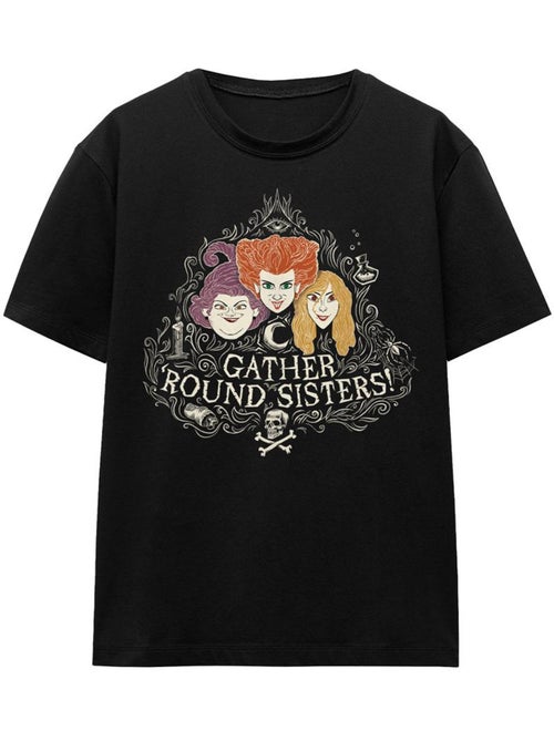 Hocus Pocus Gather Round Sisters Maglietta Sorelle Sanderson Adulto Unisex - Kiabi Hocus Pocus Gather Round Sisters Maglietta Sorelle Sanderson Adulto Unisex - Kiabi