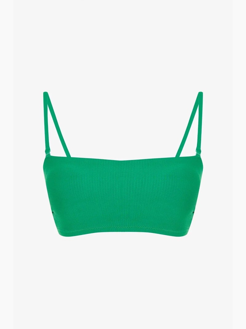 Holly top bikini senza spalline penti Verde smeraldo - Kiabi