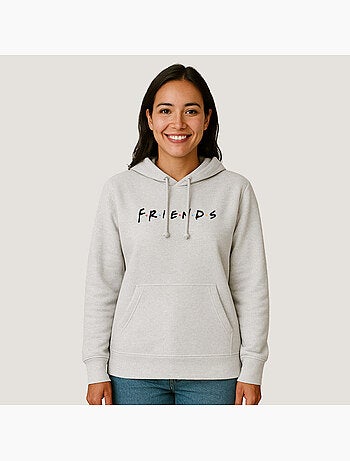 Hoodie Donna - FRIENDS LOGO BLACK