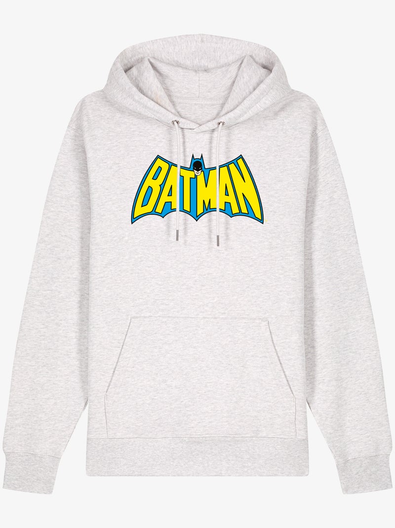 Hoodie Uomo - BATMAN LOGO YELLOW BLUE Bianco - Kiabi