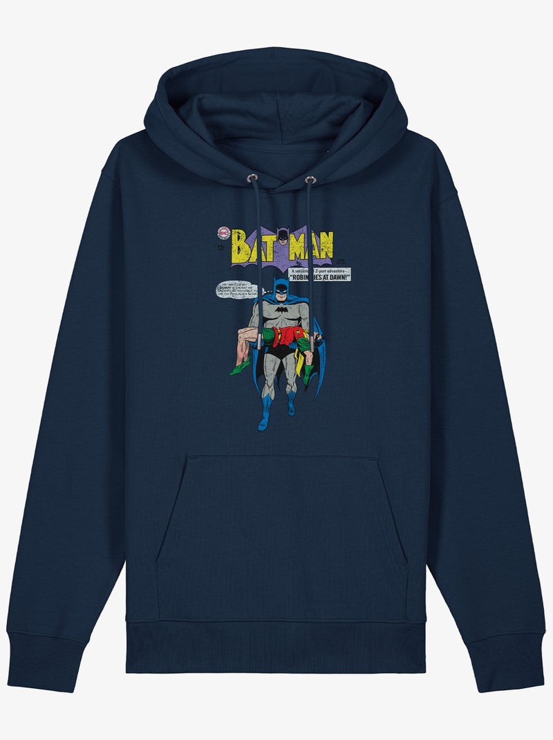 Hoodie Uomo - BATMAN & ROBIN Blu marino - Kiabi