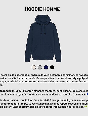 Hoodie Uomo - BLUE VAN
