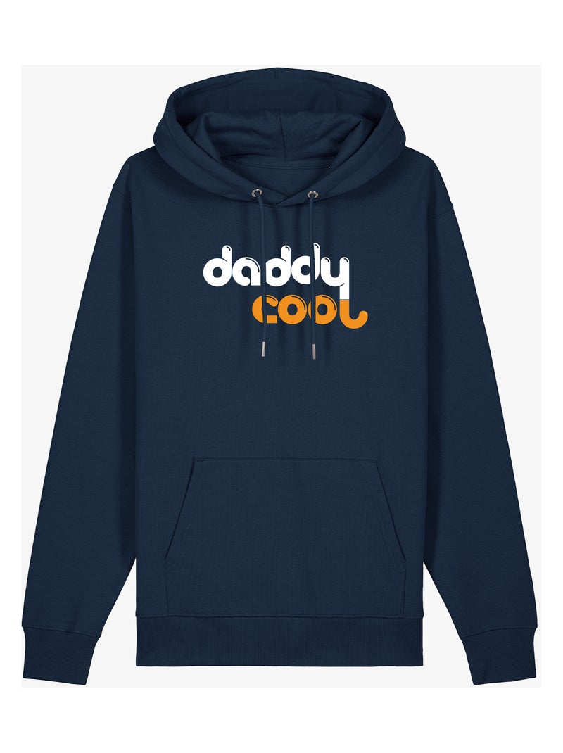 Hoodie Uomo - DADDY COOL Blu marino - Kiabi