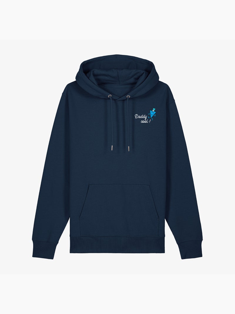 Hoodie Uomo - DADDY COOL COEUR Blu marino - Kiabi