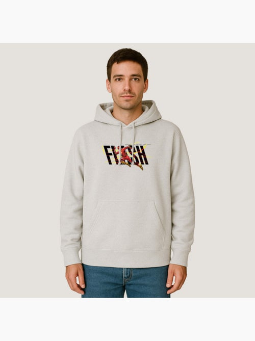 Hoodie Uomo - FLASH BLACK SAVING THE FUTURE AND PAST - Kiabi Hoodie Uomo - FLASH BLACK SAVING THE FUTURE AND PAST - Kiabi