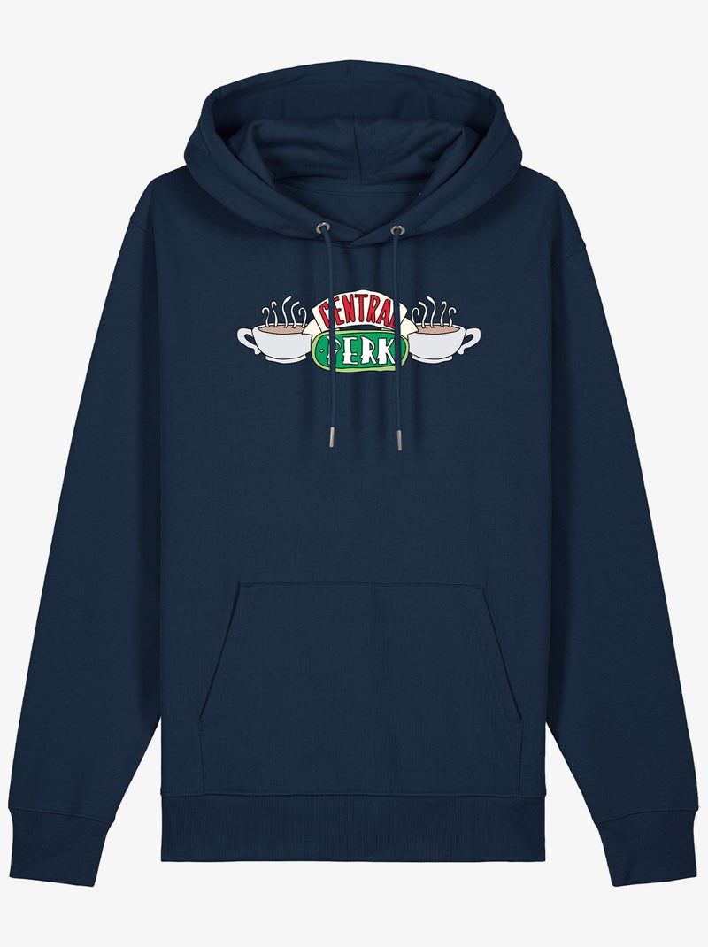 Hoodie Uomo - FRIENDS CENTRAL PERK Blu marino - Kiabi