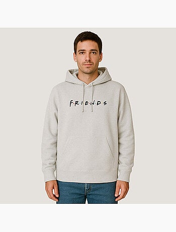 Hoodie Uomo - FRIENDS LOGO BLACK