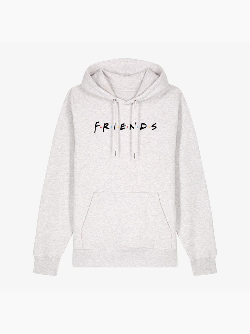 Hoodie Uomo - FRIENDS LOGO BLACK Bianco - Kiabi