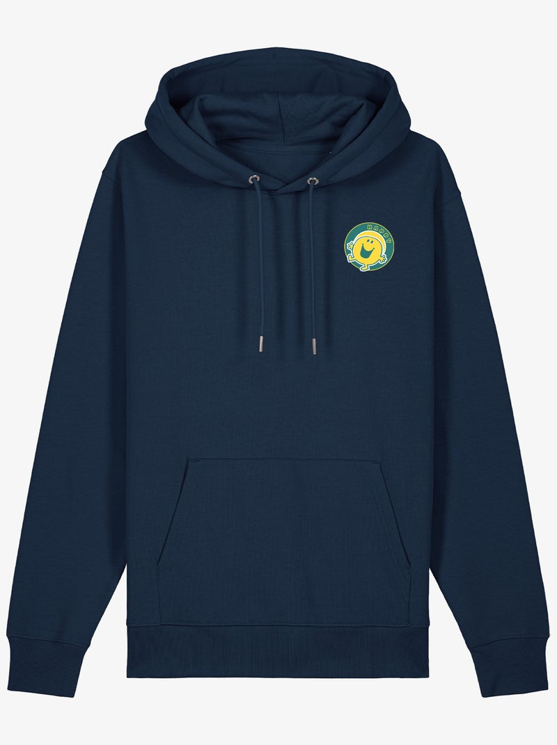 Hoodie Uomo - HAPPY COEUR Blu marino - Kiabi