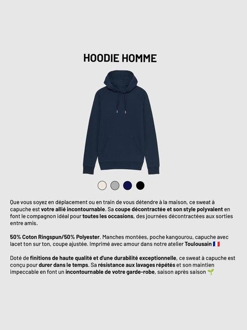Hoodie Uomo - HAPPY COEUR - Kiabi