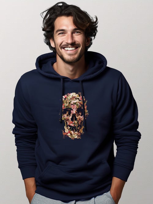 Hoodie Uomo - JUNGLE SKULL - Kiabi
