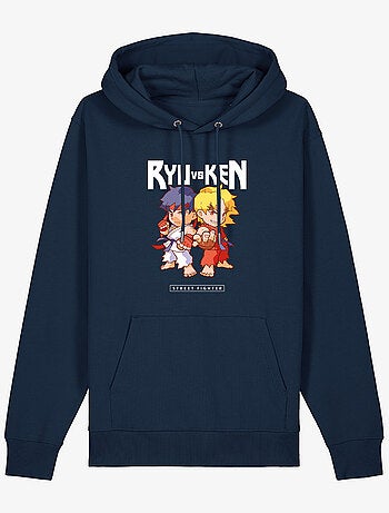 Hoodie Uomo - RYU VS KEN STREET FIGHTER