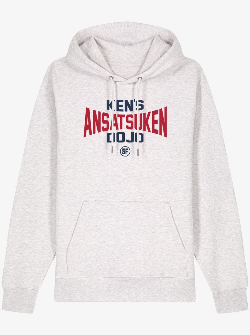 Hoodie Uomo - STREET FIGHTER KEN'S ANSATSUKEN DOJO Bianco - Kiabi