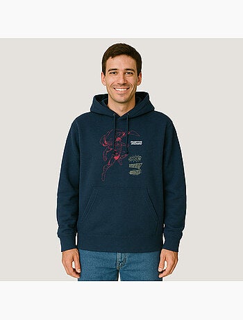 Hoodie Uomo - SUPERMAN SMACK THUD KKRASH