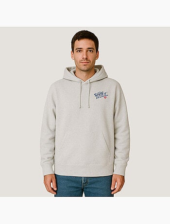 Hoodie Uomo - SUPERMAN THE MAN OF STEEL CŒUR