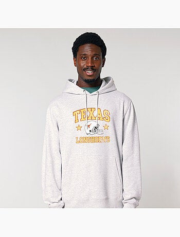 Hoodie Uomo - TEXAS LONGHORNS YELLOW