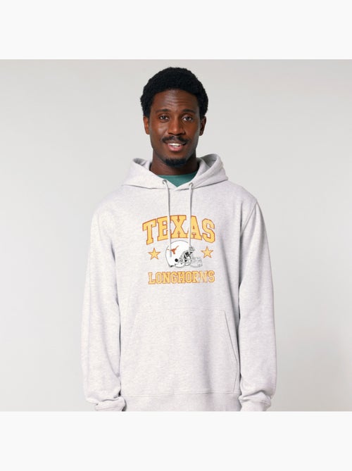 Hoodie Uomo - TEXAS LONGHORNS YELLOW - Kiabi