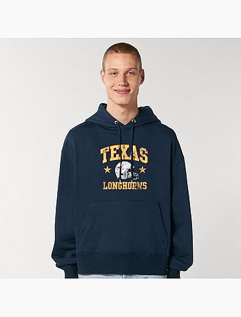 Hoodie Uomo - TEXAS LONGHORNS YELLOW