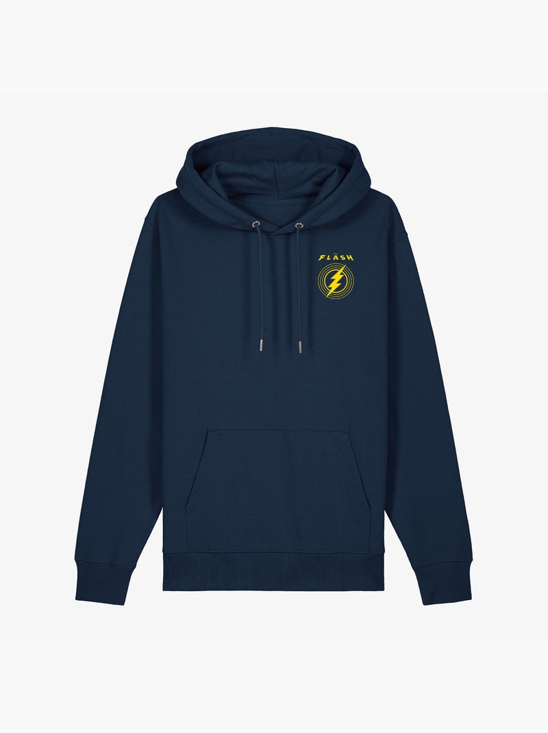 Hoodie Uomo - THE FLASH LOGO CŒUR Blu marino - Kiabi
