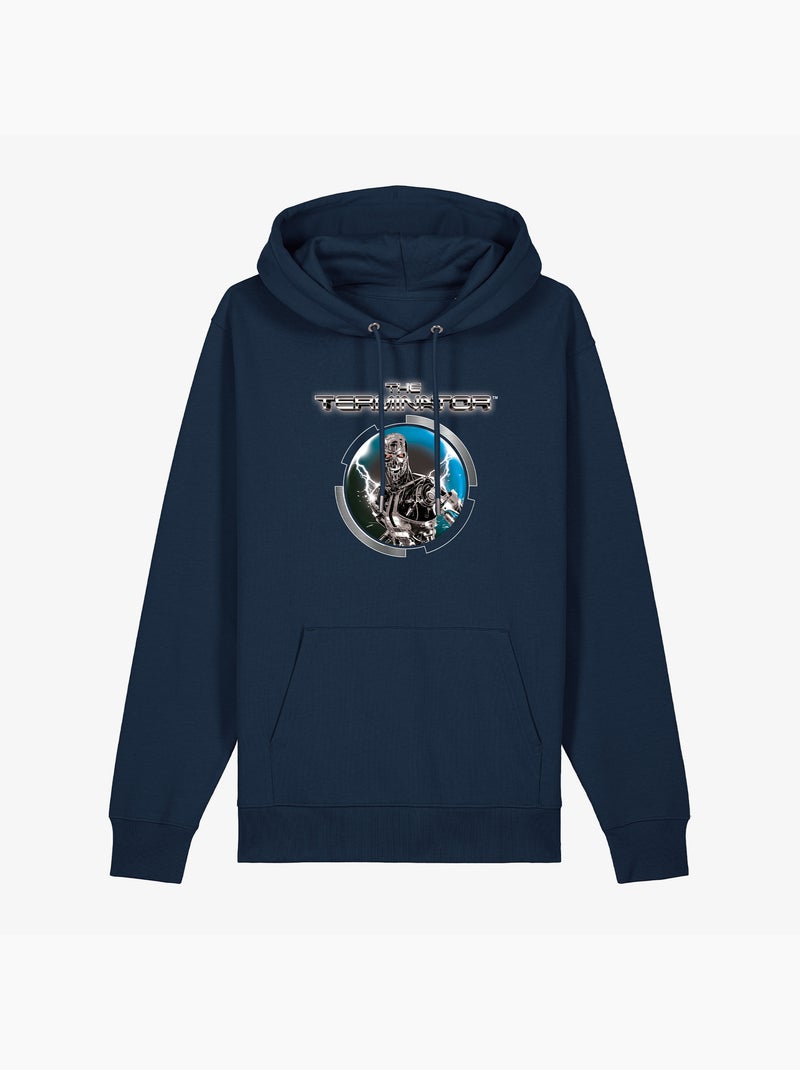 Hoodie Uomo - THE TERMINATOR Blu marino - Kiabi