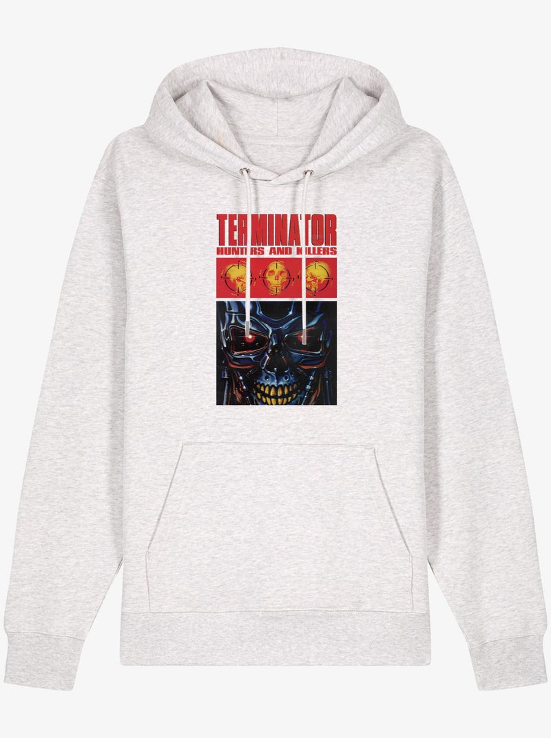 Hoodie Uomo - THE TERMINATOR HUNTERS AND KILLERS Bianco - Kiabi