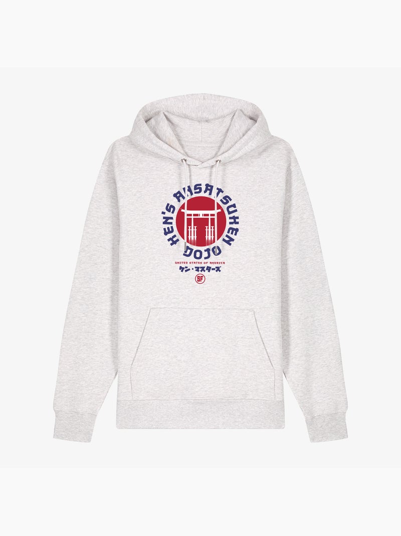 Hoodie Uomo - UNITED STATES OF AMERICA STREET FIGHTER Bianco - Kiabi