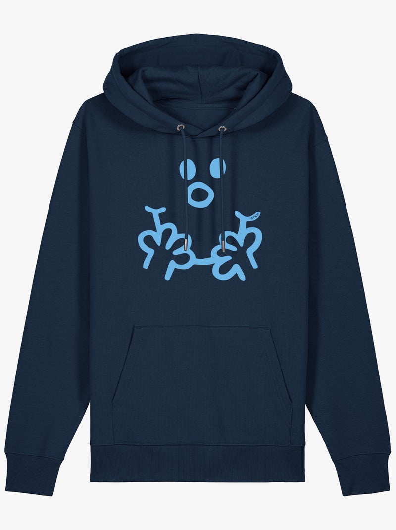 Hoodie Uomo - VISAGE MONSIEUR Blu marino - Kiabi
