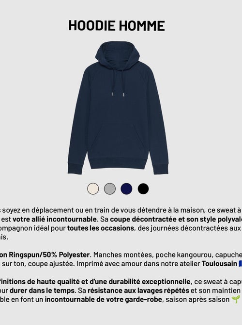 Hoodie Uomo - VISAGE MONSIEUR CŒUR - Kiabi Hoodie Uomo - VISAGE MONSIEUR CŒUR - Kiabi