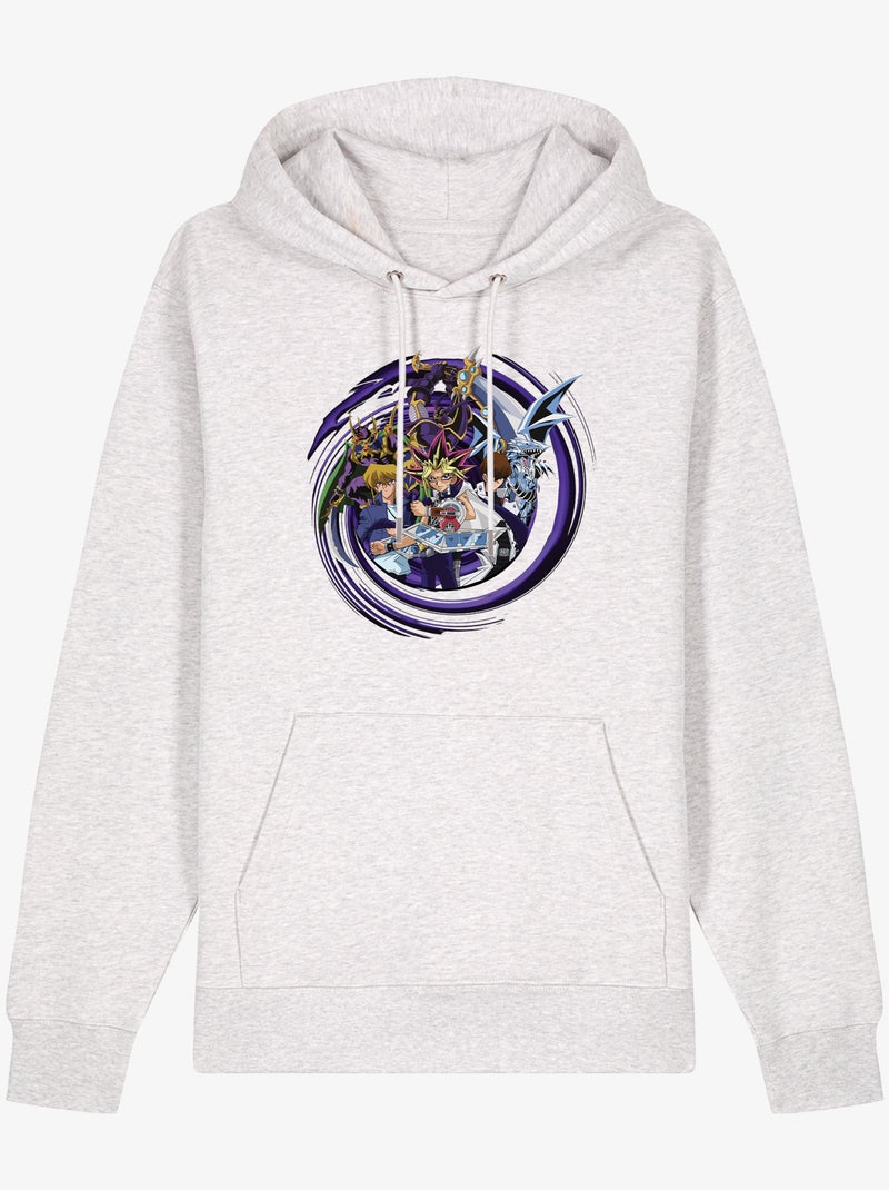 Hoodie Uomo - YU GI OH 3 Bianco - Kiabi