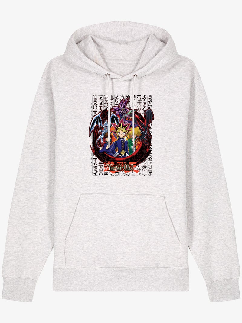Hoodie Uomo - YU GI OH 7 Bianco - Kiabi