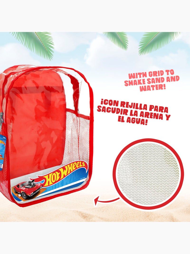 Hot wheels set di secchielli beach con accessori e borsa di trasporto N/D - Kiabi