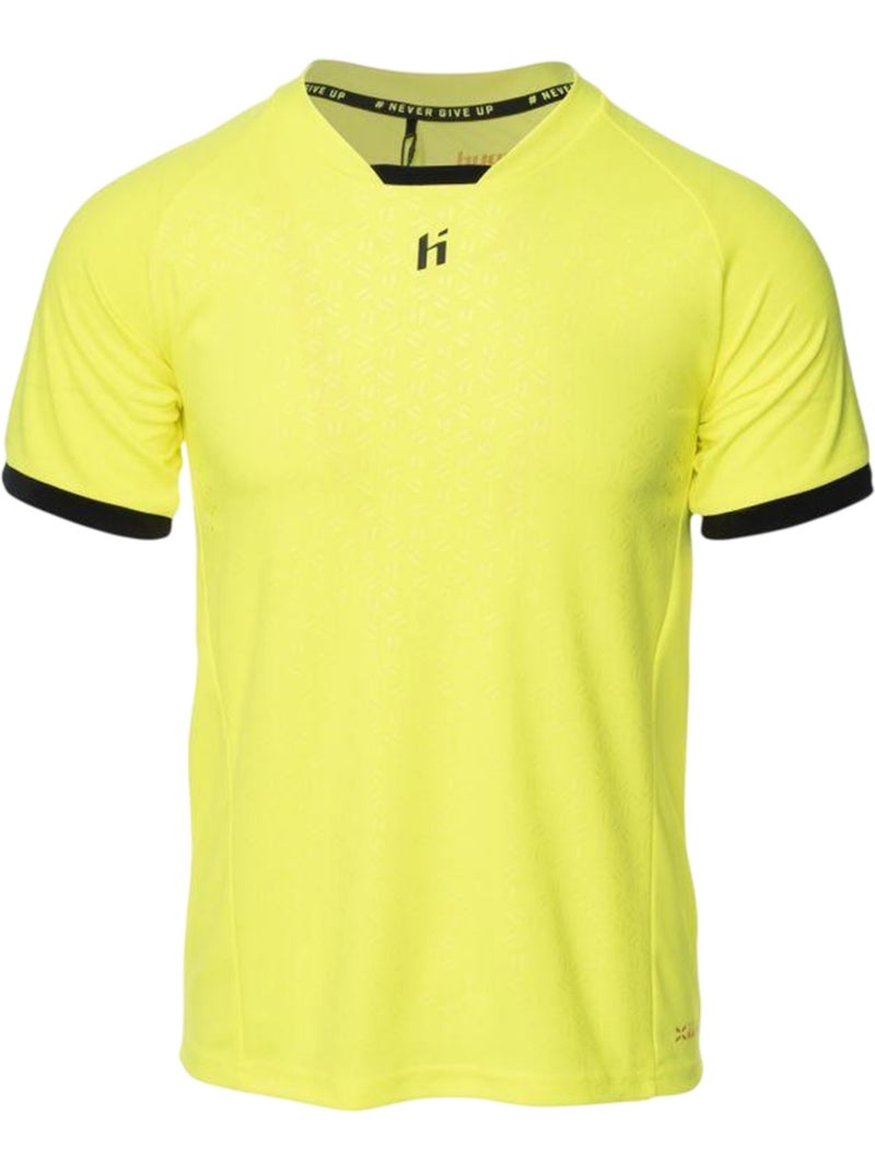 Huari Rosario Maglietta Logo Uomo Giallo - Kiabi