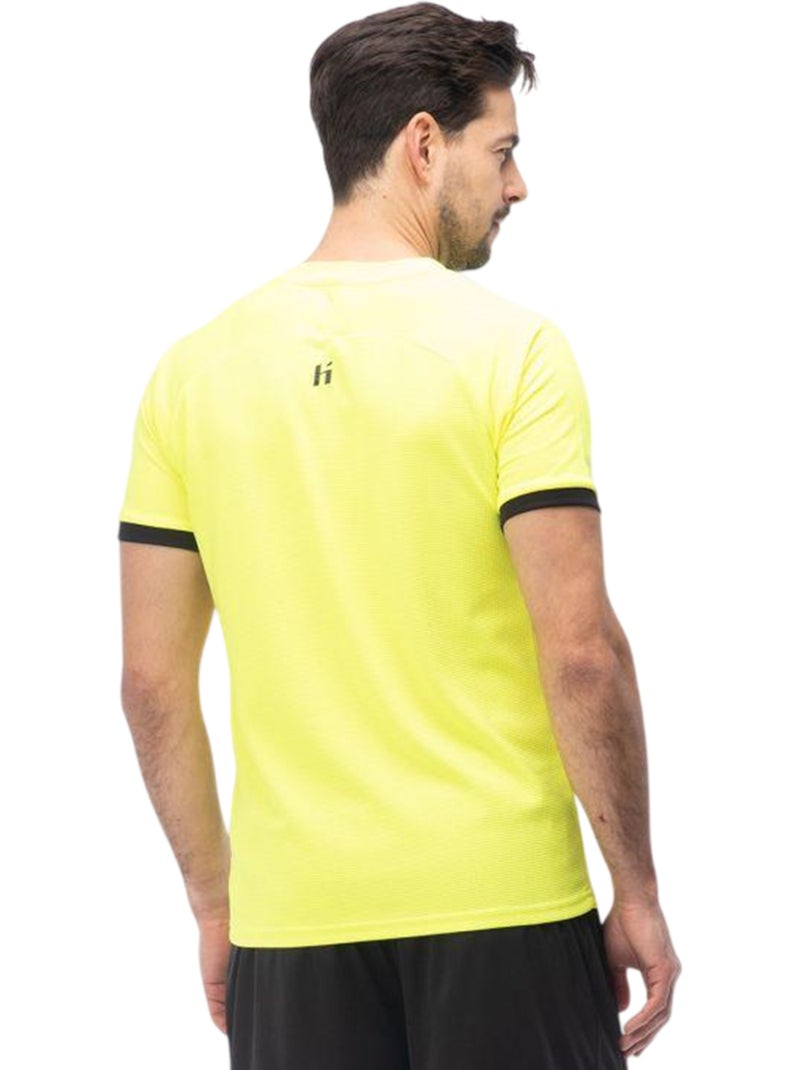 Huari Rosario Maglietta Logo Uomo Giallo - Kiabi