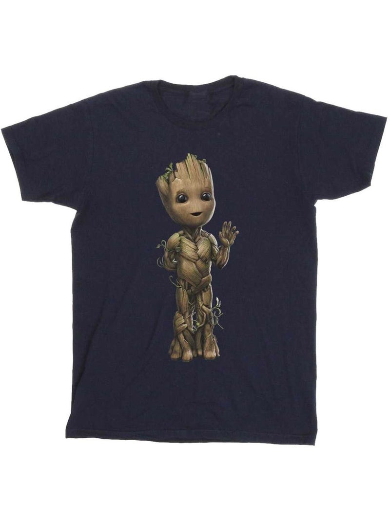 I am groot maglietta onda uomo - marvel Blu marino - Kiabi