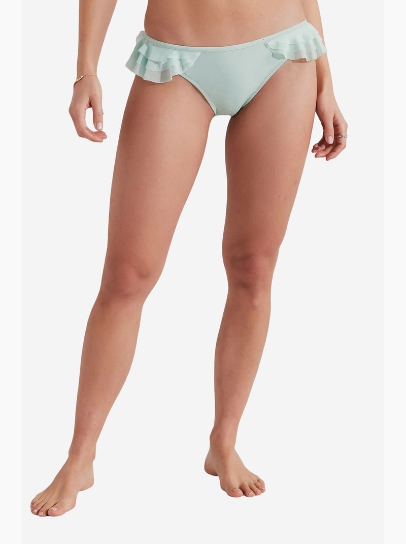 I marie slip bikini laterale penti Verde menta - Kiabi