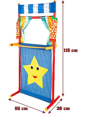 I tre porcellini - set teatrale delle marionette 25 cm cucu show