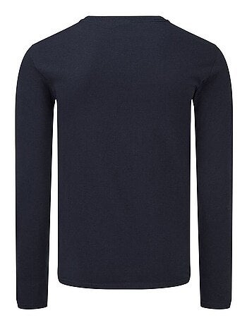 Iconic 150 maglietta classico manica lunga uomo - fruit of the loom
