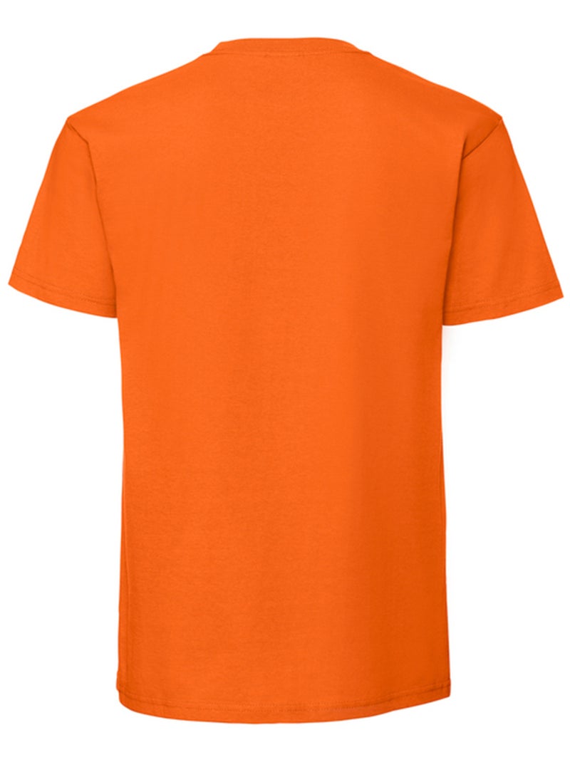 Iconic 195 maglietta adulto unisex - fruit of the loom Arancione - Kiabi