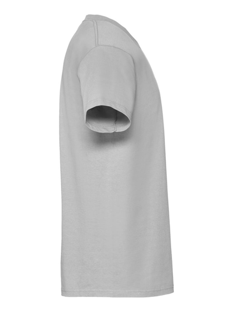Iconic 195 maglietta adulto unisex - fruit of the loom Grigio grigio antracite bianco - Kiabi