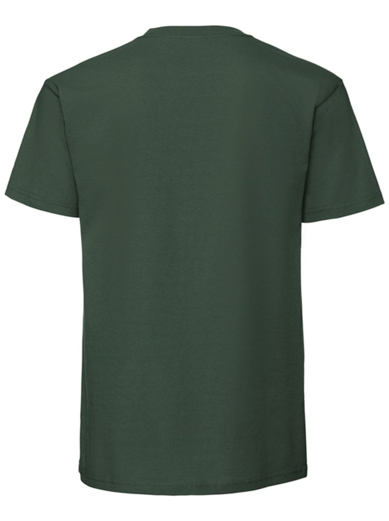 Iconic 195 maglietta adulto unisex - fruit of the loom Verde bottiglia - Kiabi