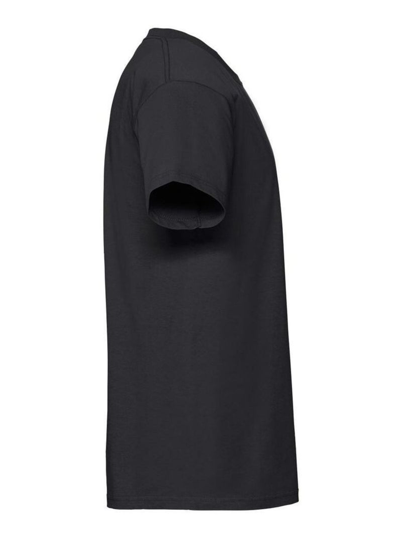 Iconic premium maglietta uomo - fruit of the loom Nero - Kiabi
