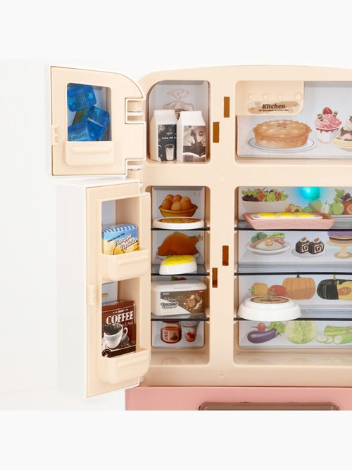 Il mio frigorifero in miniatura mini world con cibo luminoso e sonoro - Kiabi Il mio frigorifero in miniatura mini world con cibo luminoso e sonoro - Kiabi