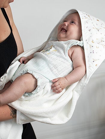 Il mio primo accappatoio in cotone e bambù, sidonia | sevira kids | sevira kids