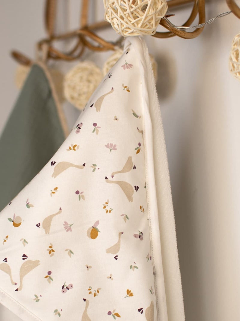 Il mio primo accappatoio in cotone e bambù, sidonia | sevira kids | sevira kids Bianco - Kiabi