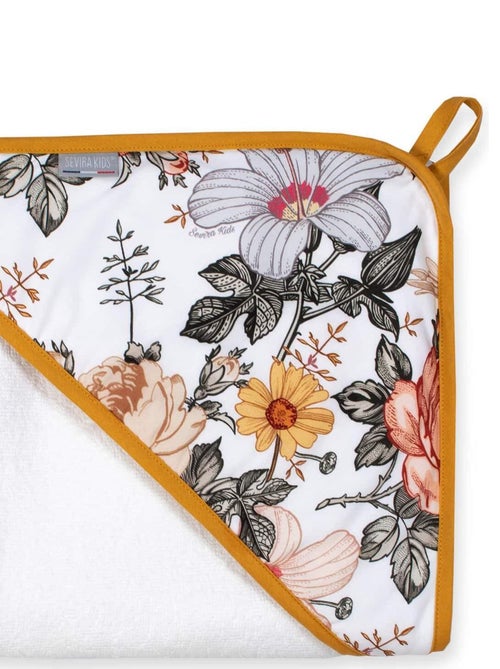 Il mio primo mantello da bagno in cotone e bambù, néo vintage | SEVIRA KIDS - Kiabi